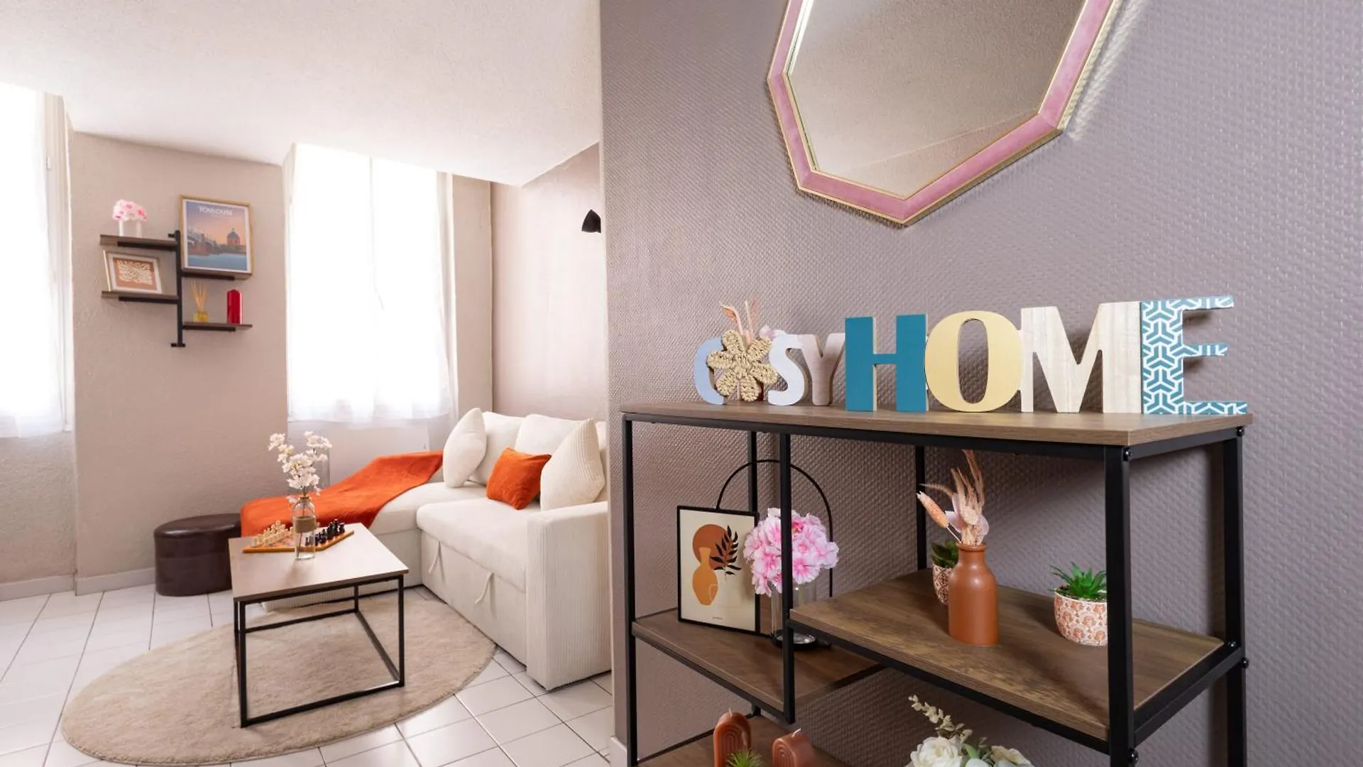Lägenhet Cosy Home Charmant Duplex Au Coeur Toulouse