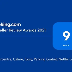 Hypercentre, Calme, Cosy, Parking Gratuit, Netflix Gratuit Appartement